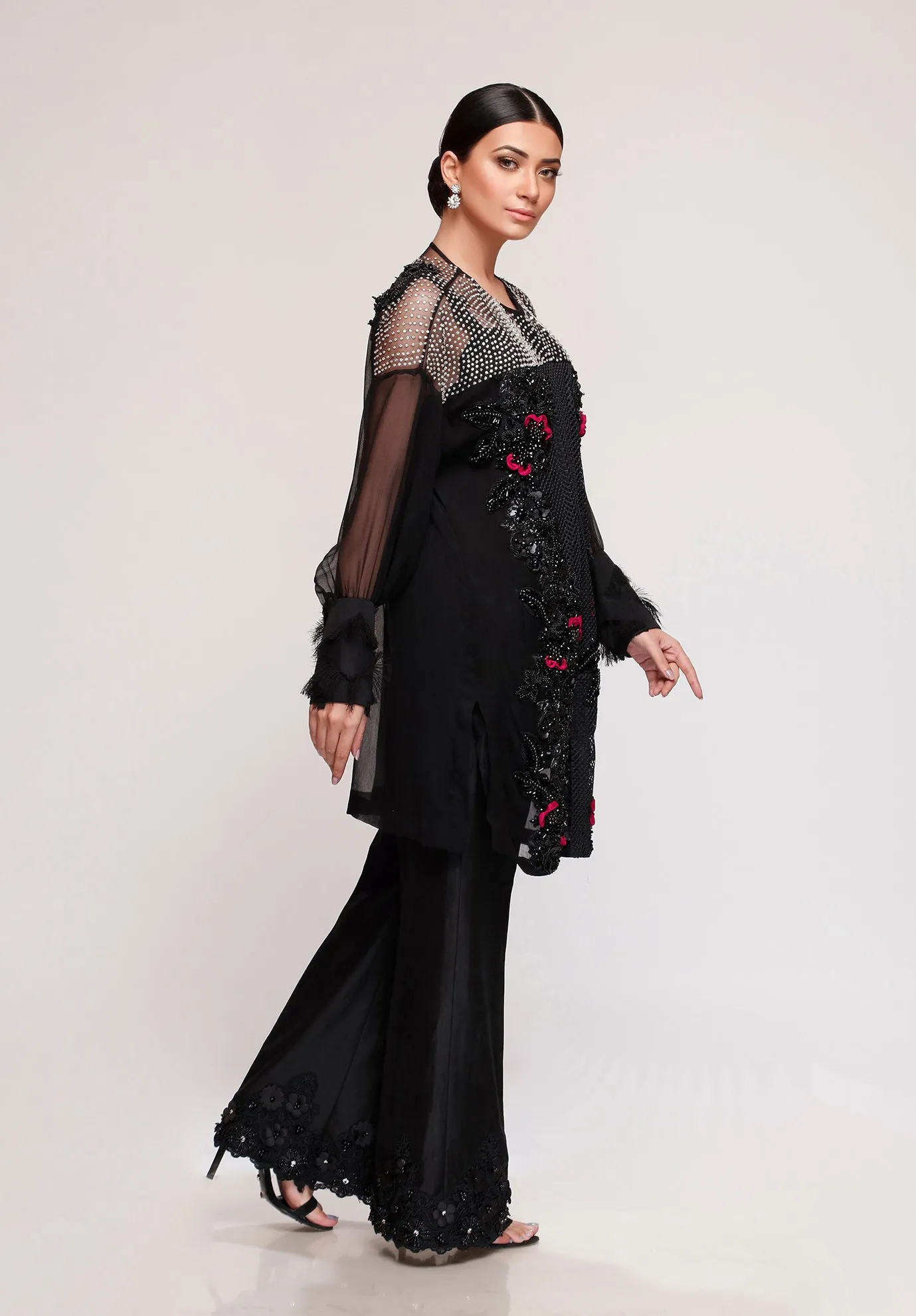 (SKU-1166)-2 PIECE ATTIRE-SHIRT SLIP