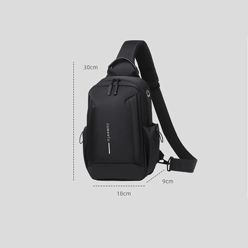 Sling Bag For Men Travel Daily Large Capacity Chest Bag