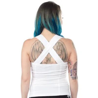 Veronica White Womens Top
