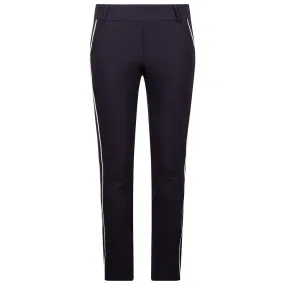 Womens Anklet Pants Navy/White - SS24